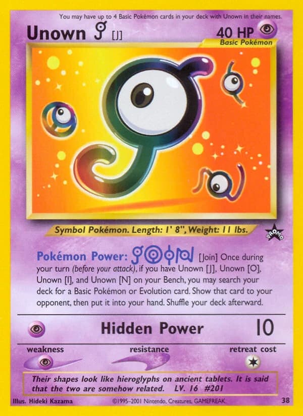 Unown [J] (38)