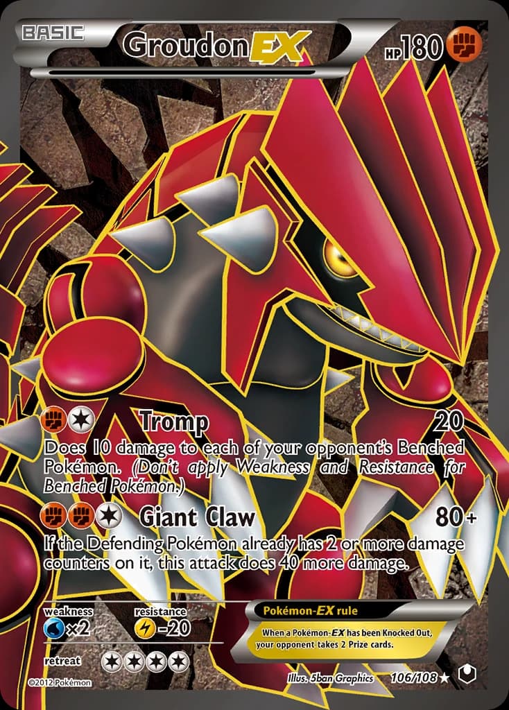 Groudon-EX (106)