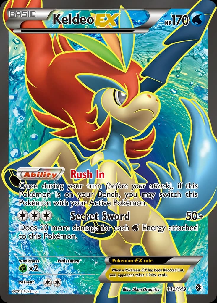 Keldeo-EX (142)