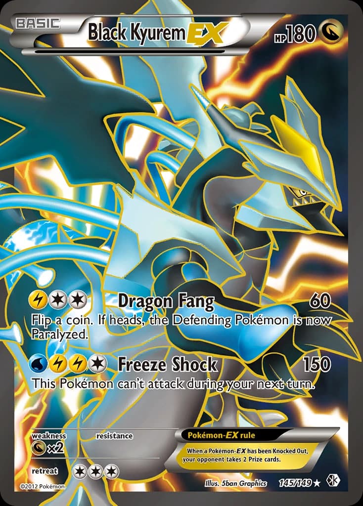 Black Kyurem-EX (145)