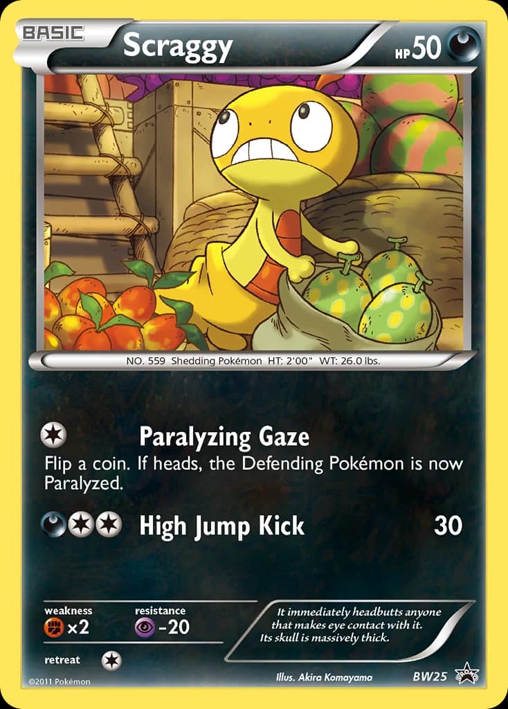 Scraggy (BW25)