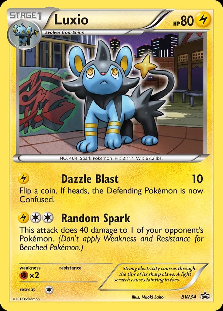 Luxio (BW34)