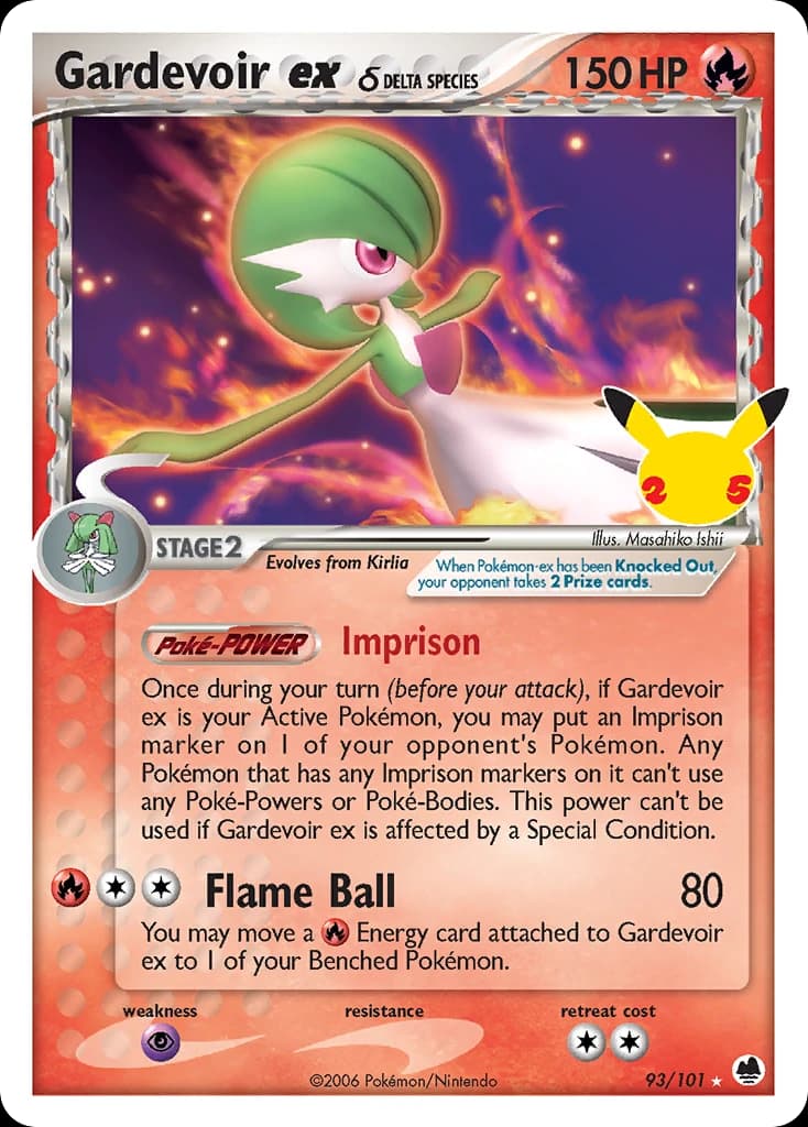 Gardevoir ex δ (93)