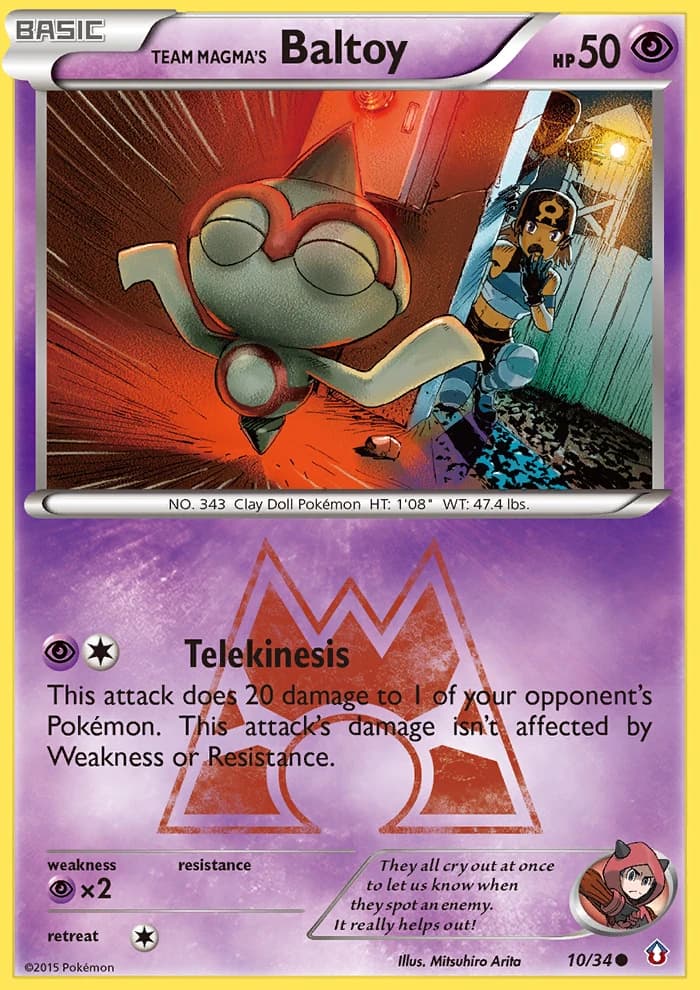 Team Magma's Baltoy (10)
