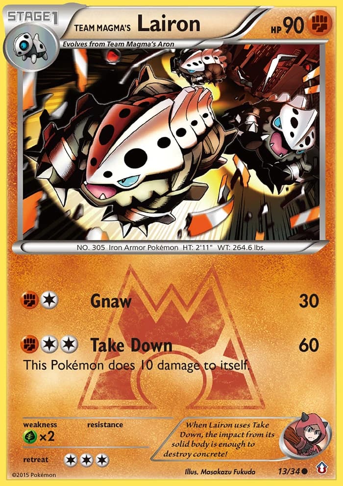 Team Magma's Lairon (13)