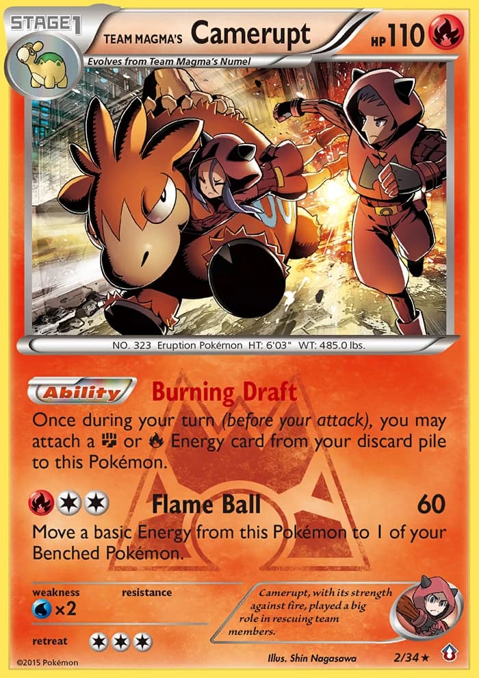 Team Magma's Camerupt (2)