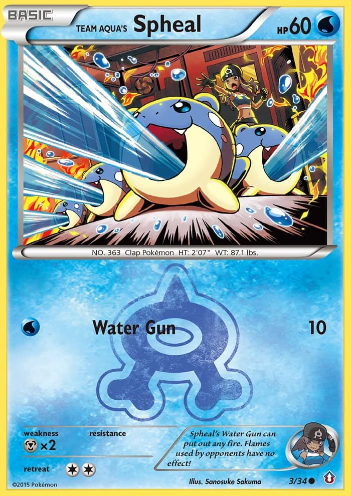 Team Aqua's Spheal (3)