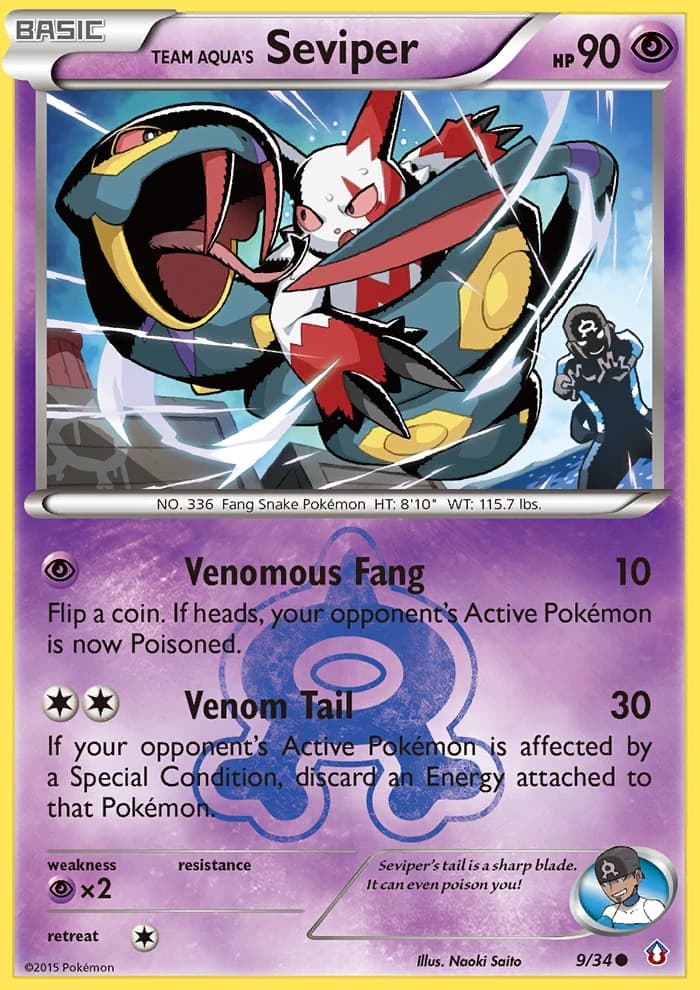 Team Aqua's Seviper (9)