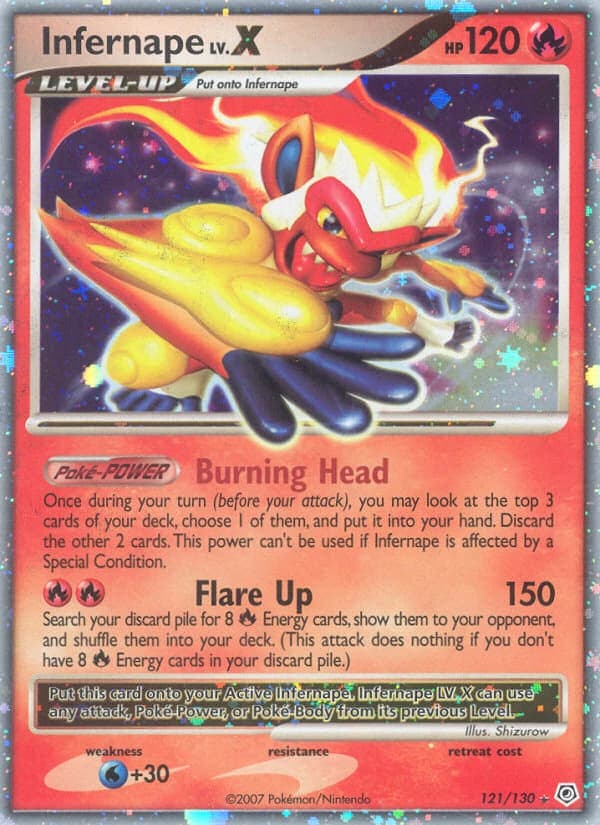 Infernape LV.X (121)