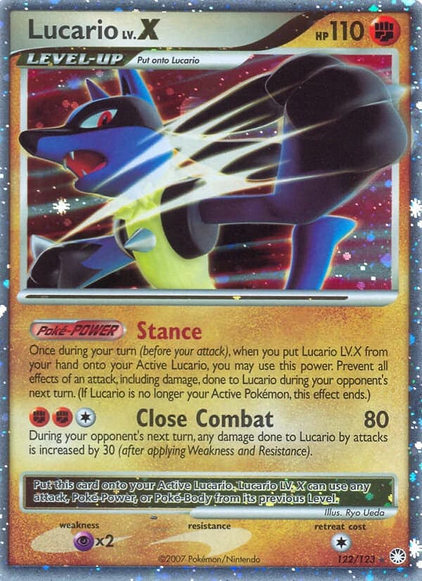 Lucario LV.X (122)