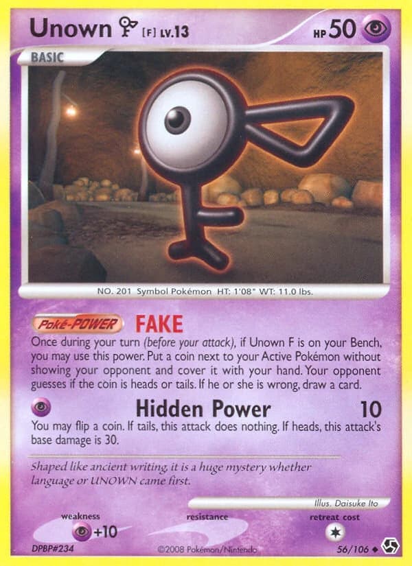 Unown [F] (56)