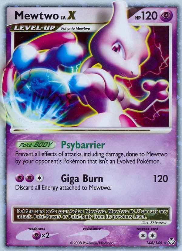 Mewtwo LV.X (144)