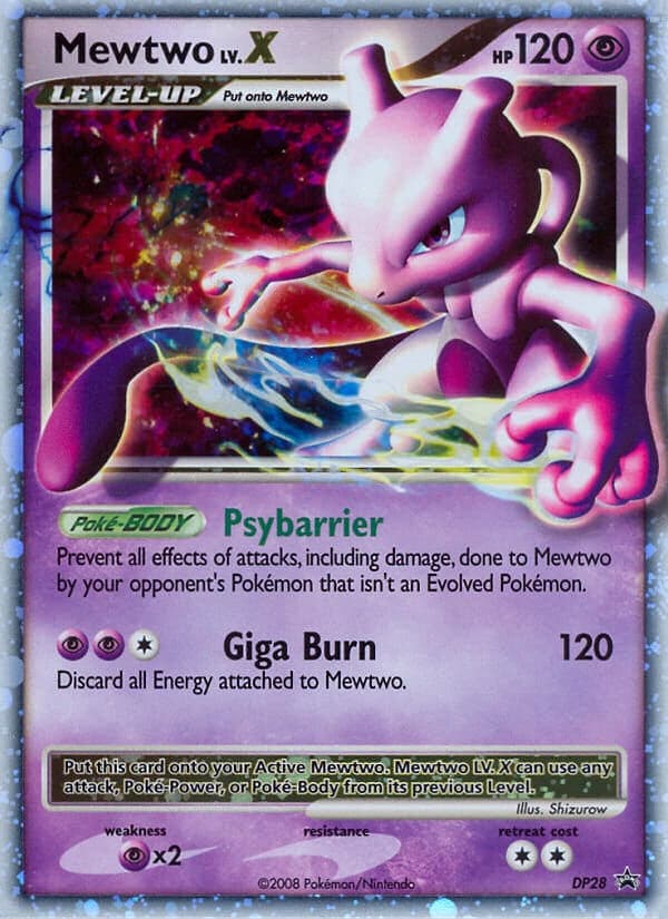 Mewtwo LV.X (DP28)