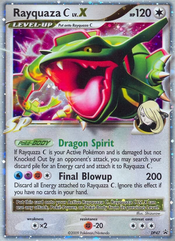 Rayquaza C LV.X (DP47)