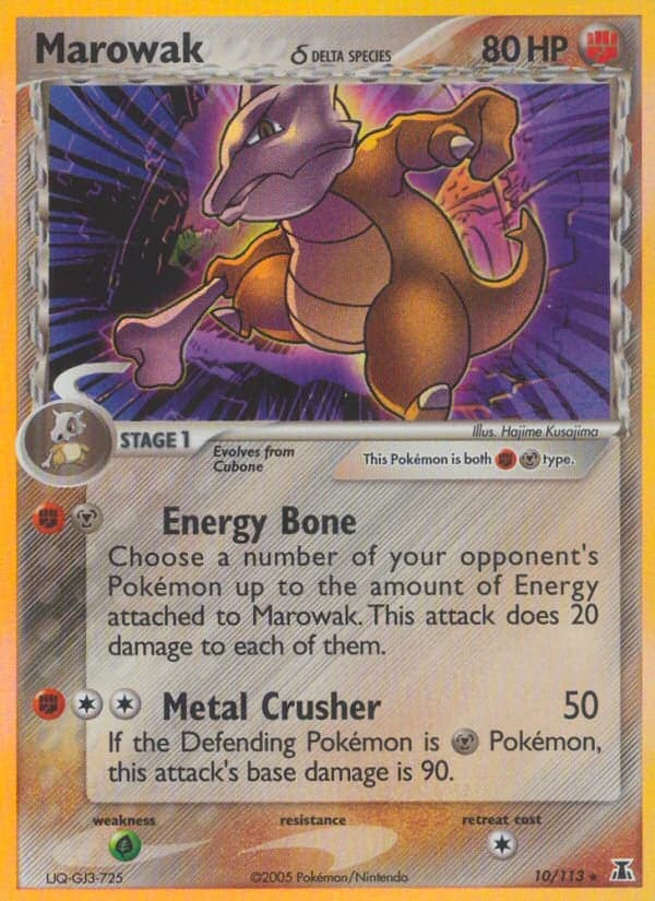 Marowak δ (10)