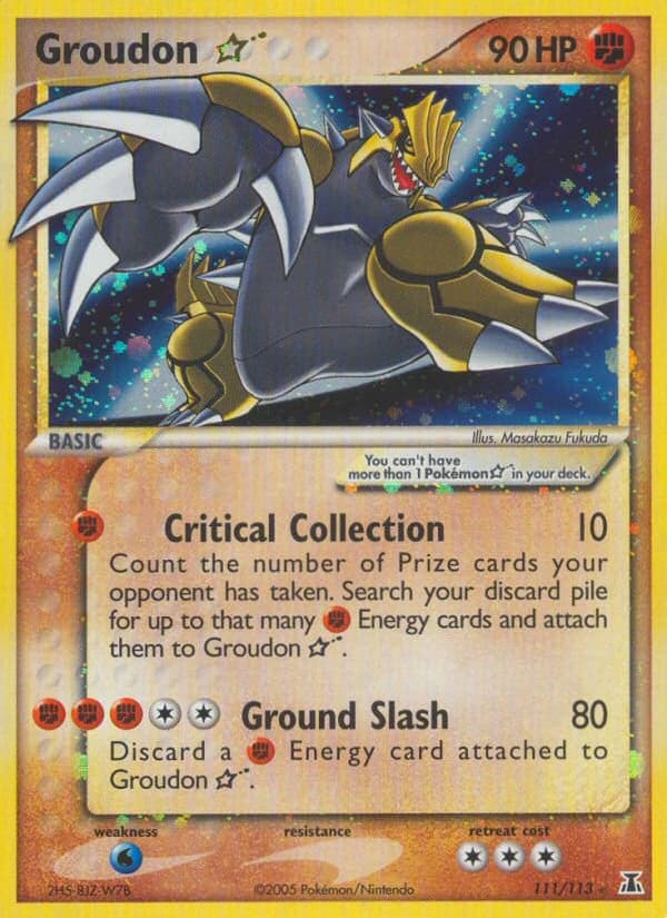 Groudon ★ (111)
