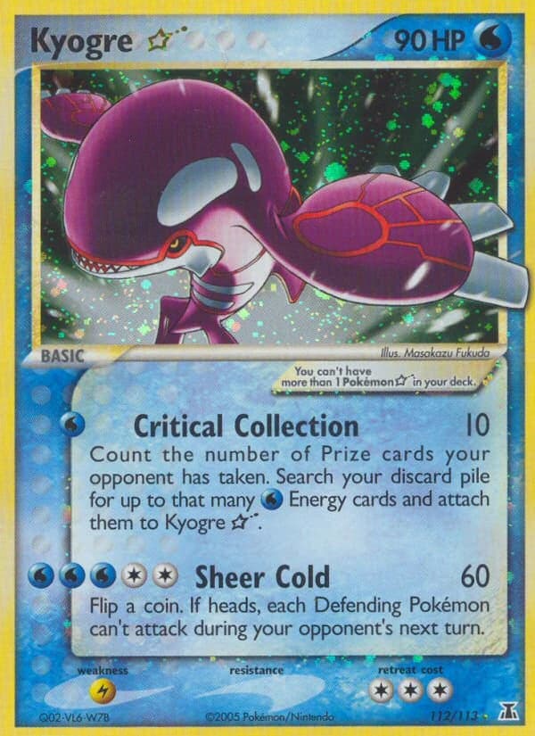 Kyogre ★ (112)