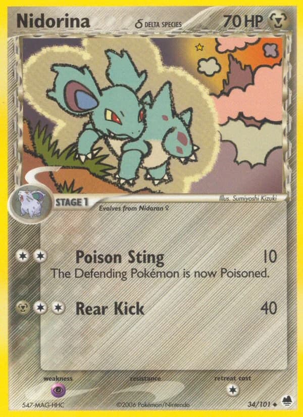 Nidorina δ (34)