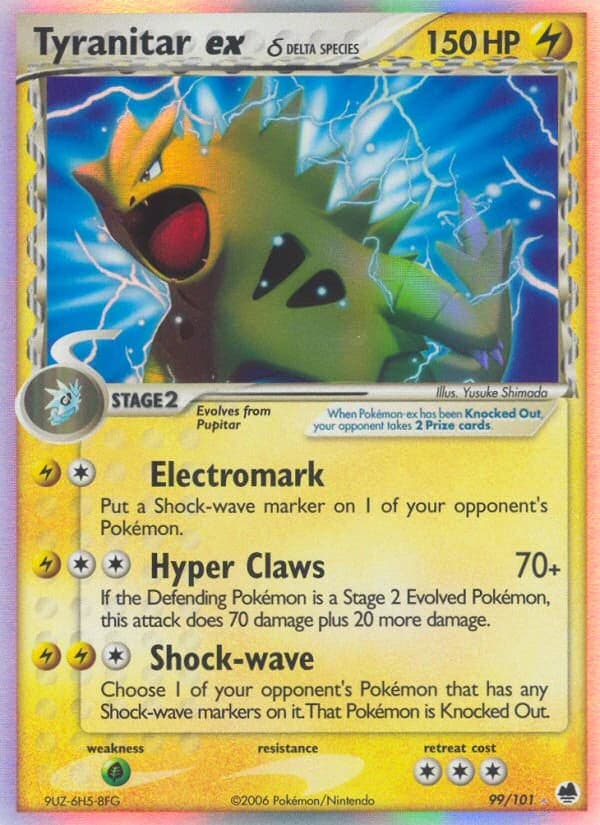 Tyranitar ex δ (99)