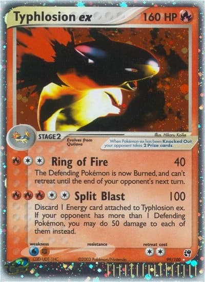 Typhlosion ex (99)