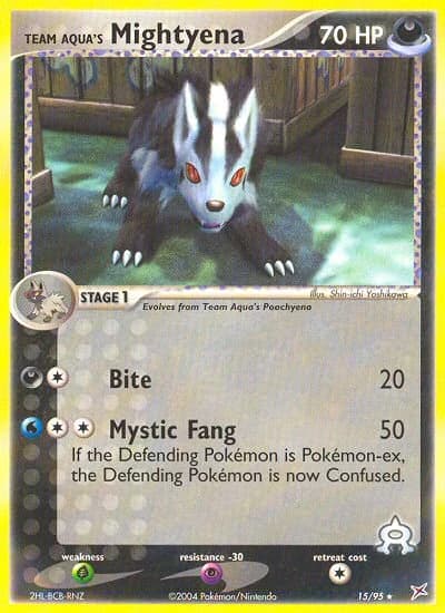 Team Aqua's Mightyena (15)