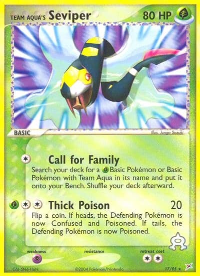 Team Aqua's Seviper (17)