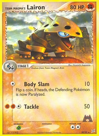 Team Magma's Lairon (20)