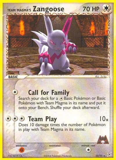 Team Magma's Zangoose (23)