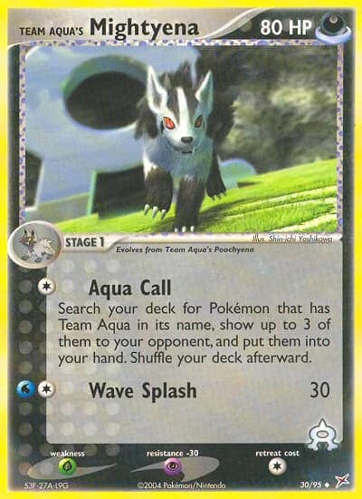 Team Aqua's Mightyena (30)