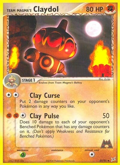 Team Magma's Claydol (33)