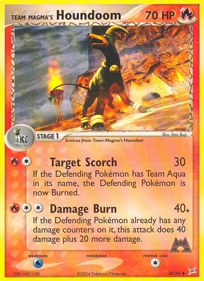 Team Magma's Houndoom (34)