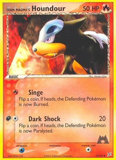 Team Magma's Houndour (35)