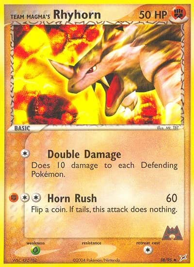 Team Magma's Rhyhorn (38)