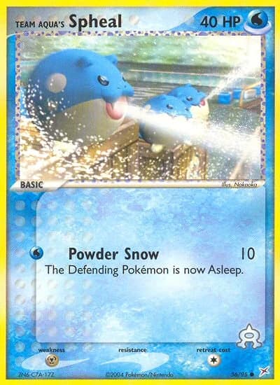 Team Aqua's Spheal (56)