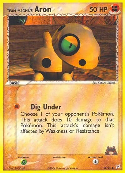 Team Magma's Aron (59)