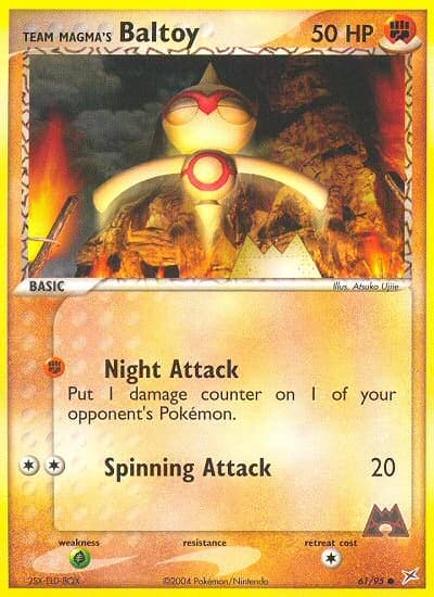 Team Magma's Baltoy (61)