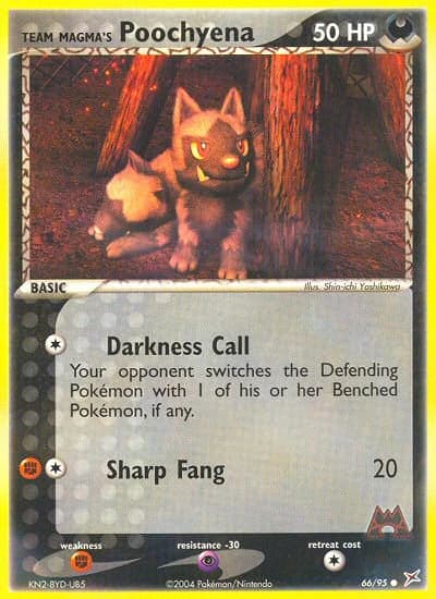 Team Magma's Poochyena (66)