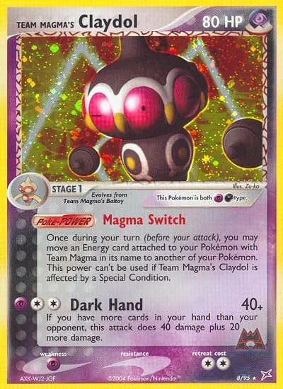 Team Magma's Claydol (8)