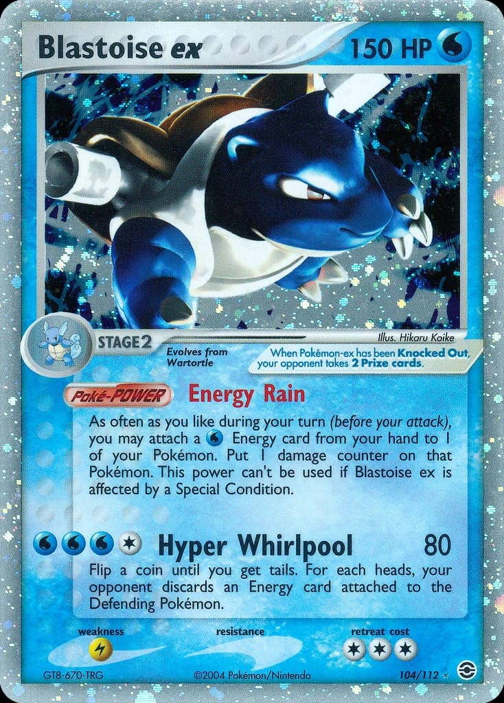 Blastoise ex (104)