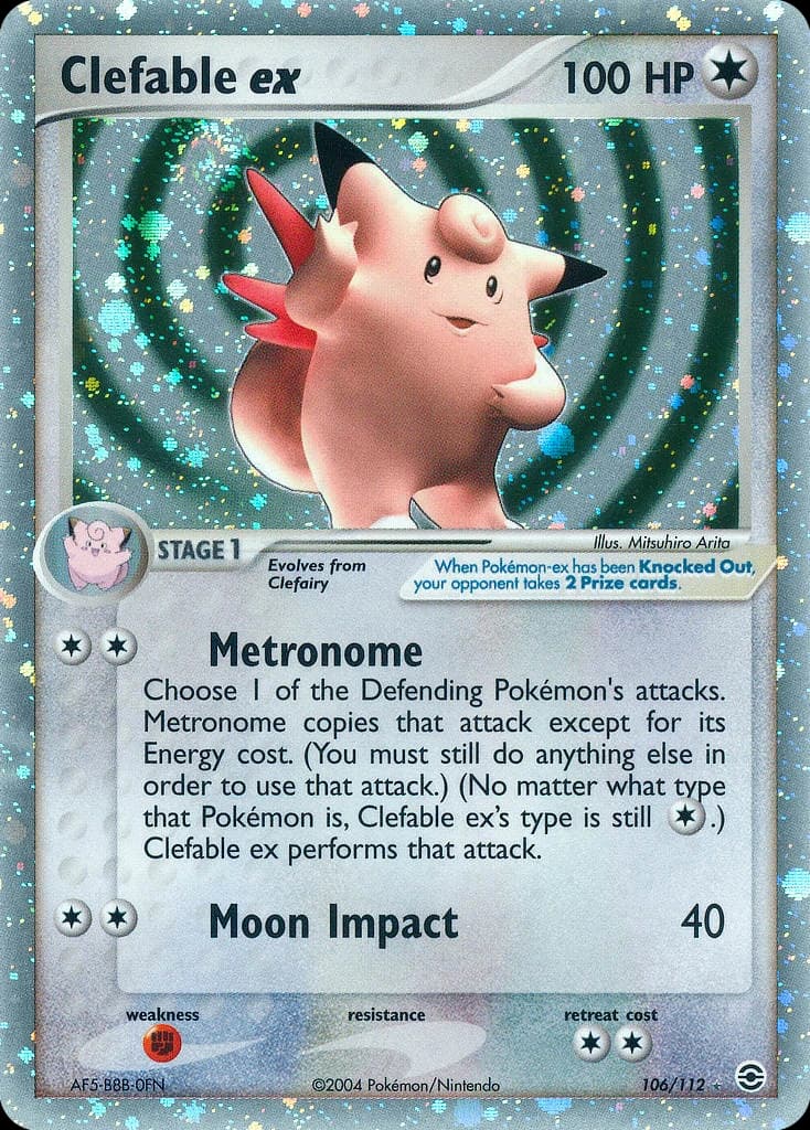 Clefable ex (106)