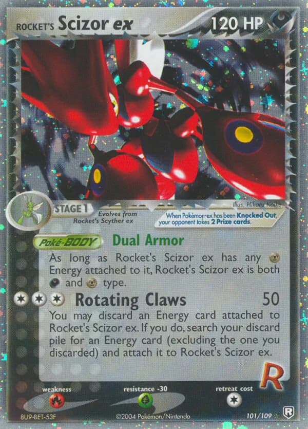 Rocket's Scizor ex (101)