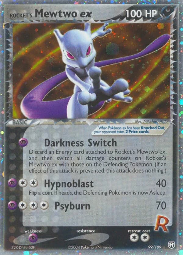 Rocket's Mewtwo ex (99)