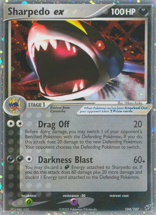 Sharpedo ex (104)