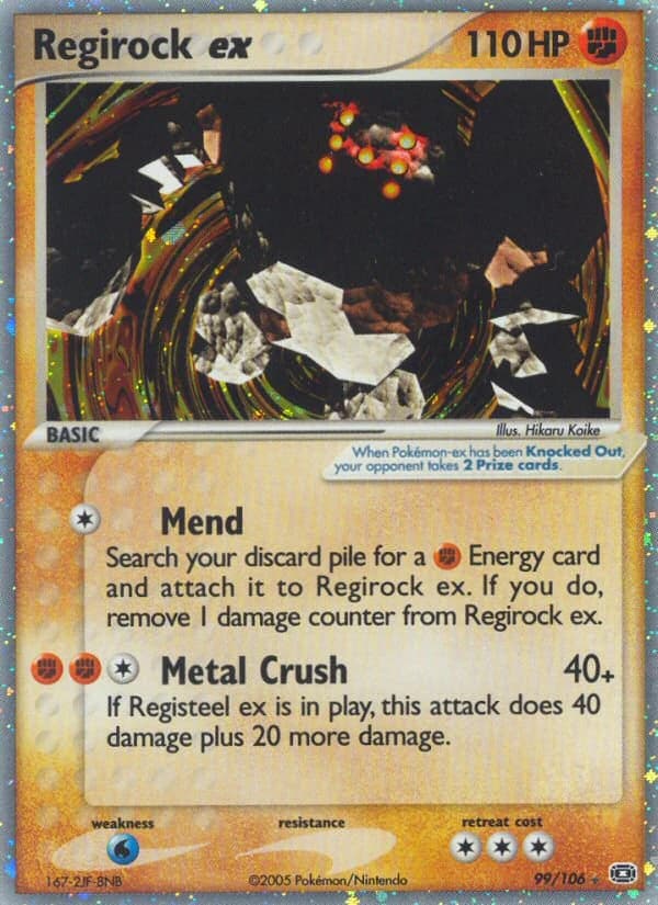 Regirock ex (99)