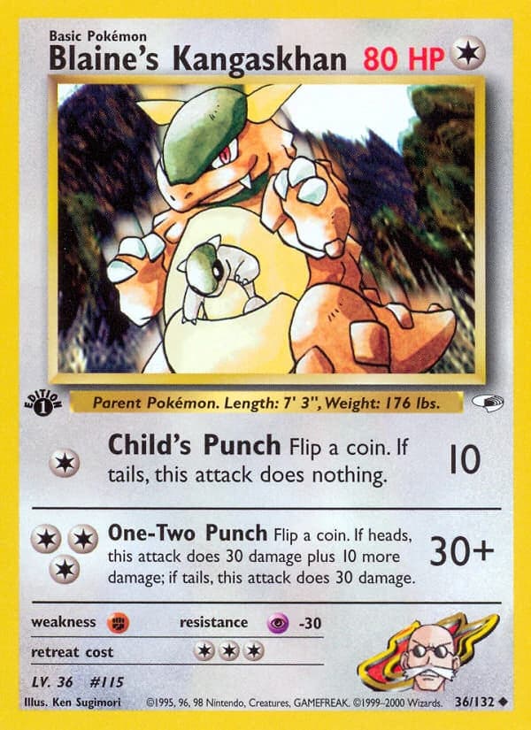 Blaine's Kangaskhan (36)