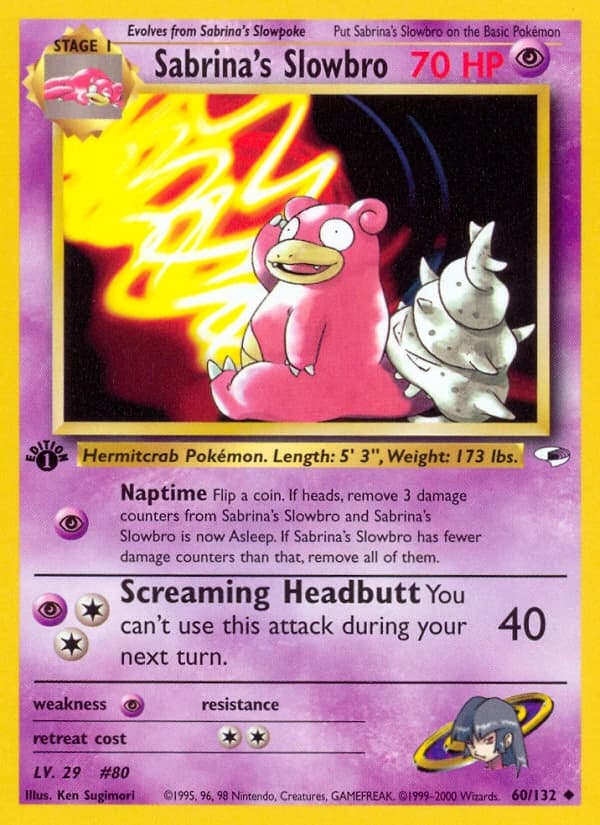 Sabrina's Slowbro (60)