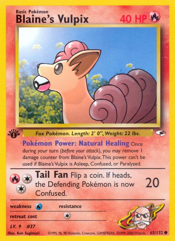 Blaine's Vulpix (65)