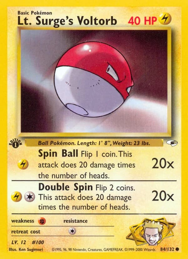 Lt. Surge's Voltorb (84)