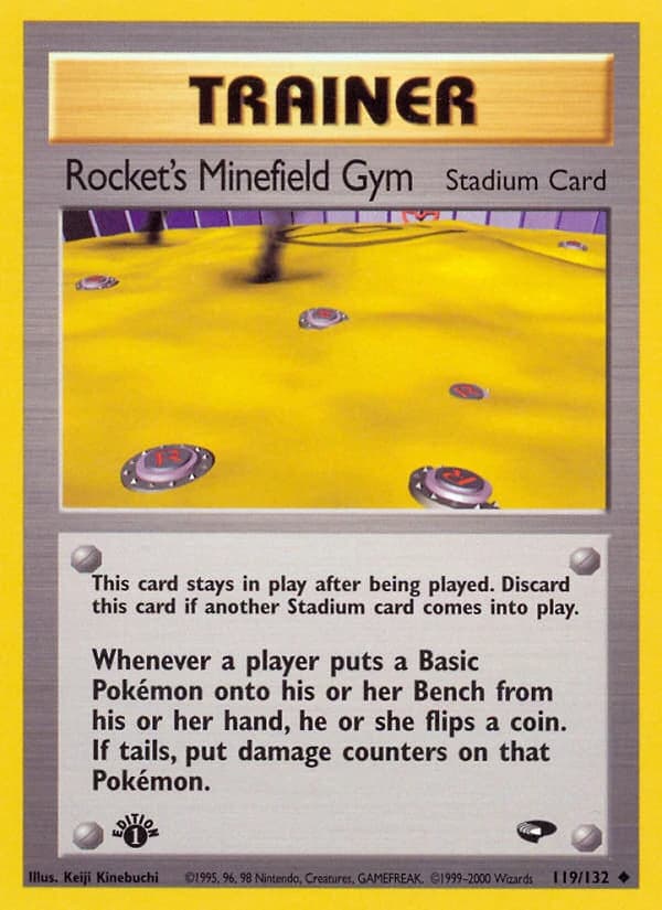 Rocket's Minefield Gym (119)