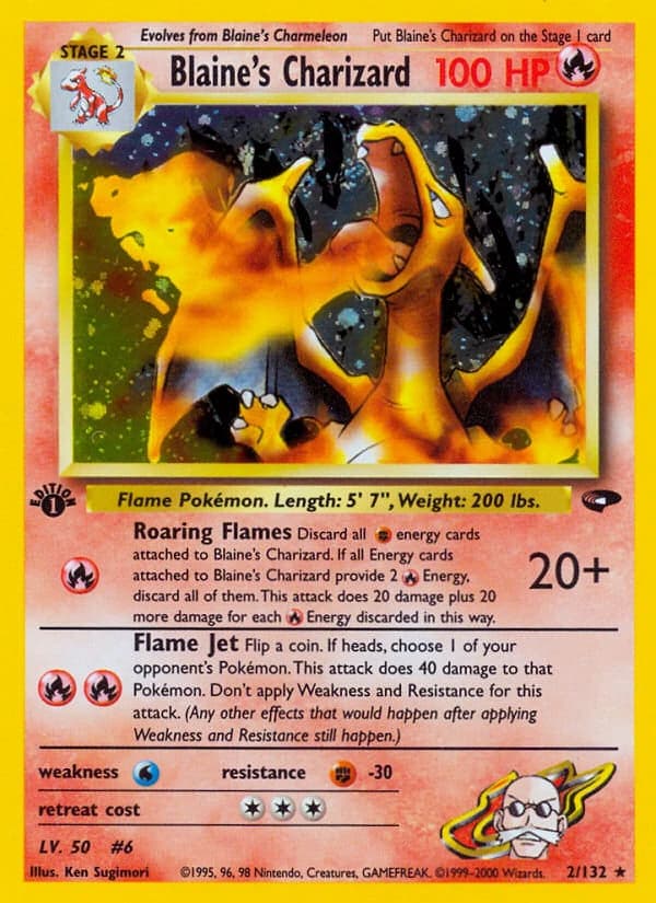 Blaine's Charizard (2)